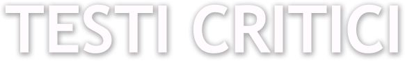 Testi critici